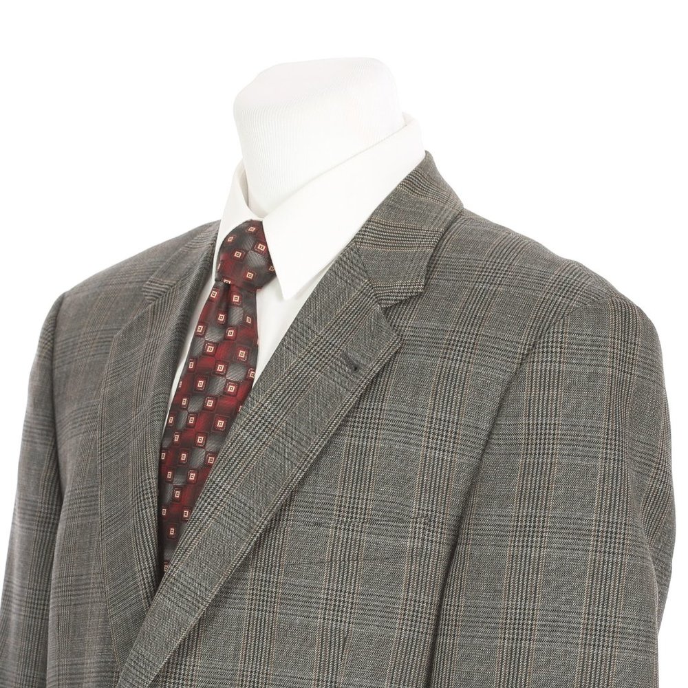 Joseph Abboud Gray Brown Black Sport Coat